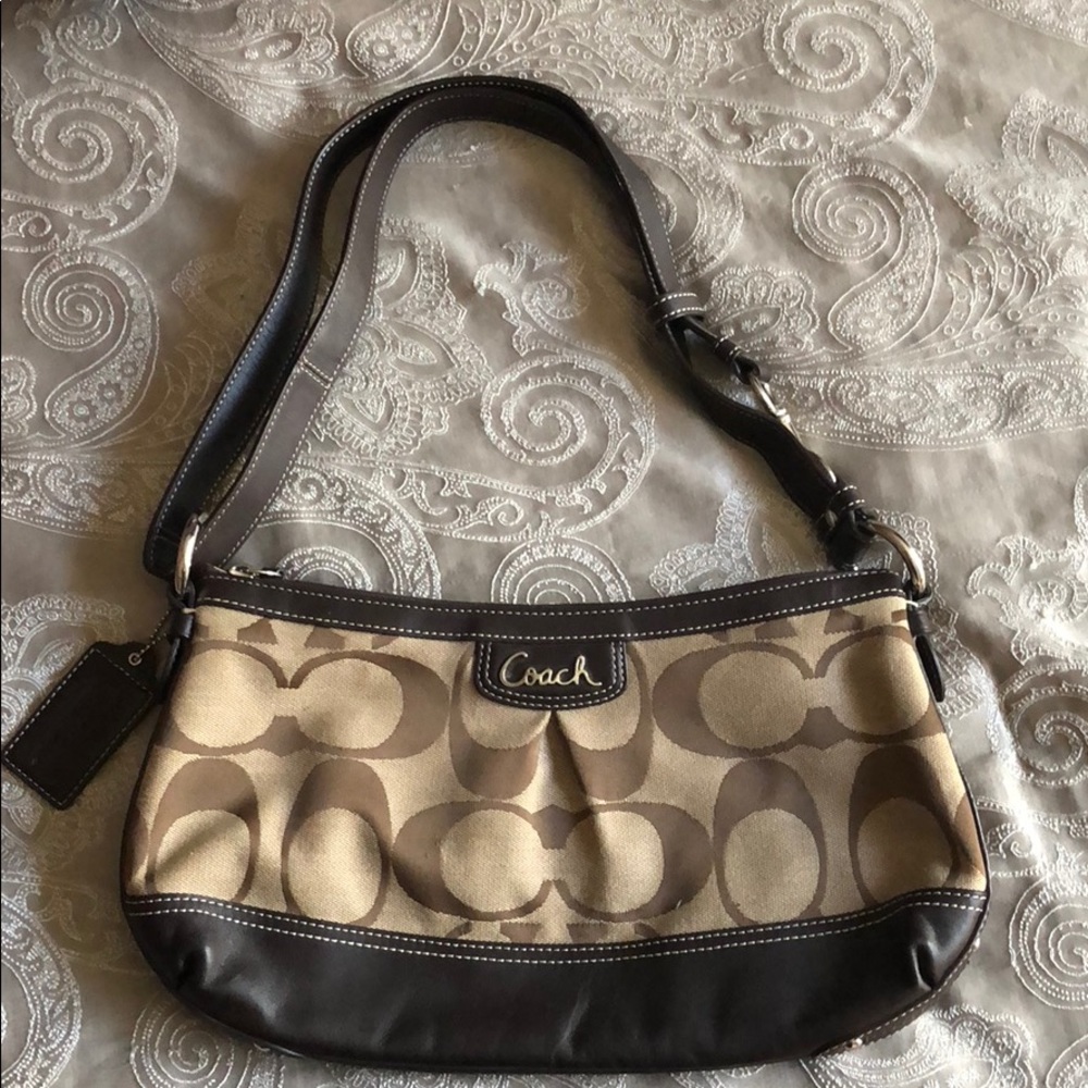 Amazing barely used Brown Coach purse